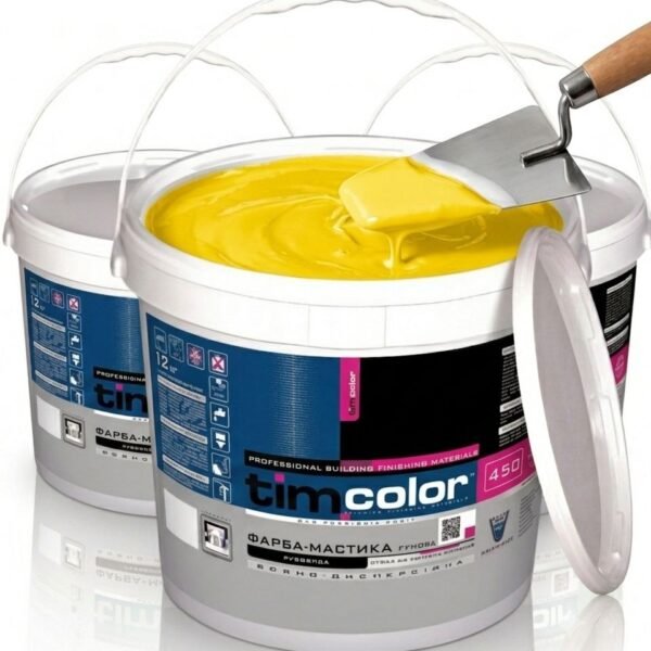 Фарба-мастика гумова TimColor 450 (Акрилова, водно-дисперсійна) — фото 1