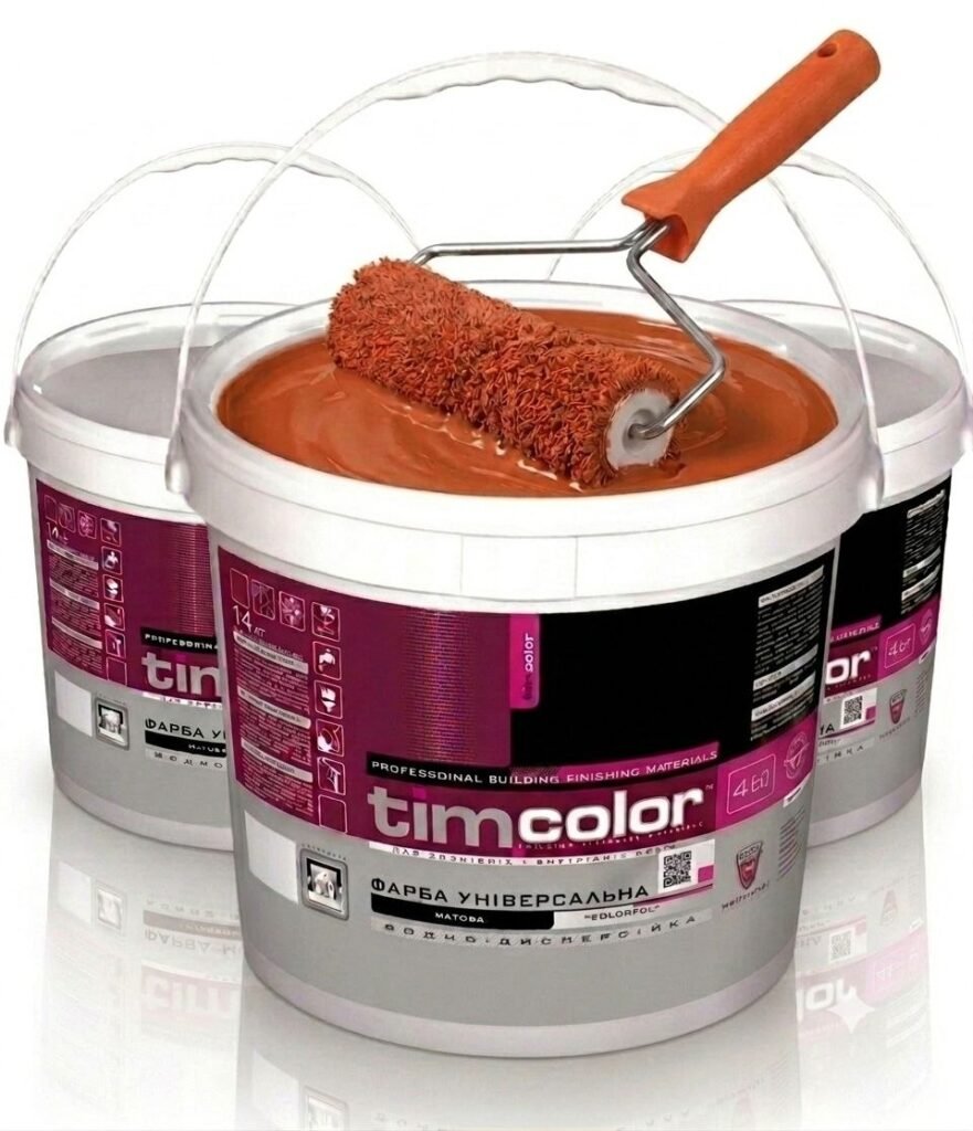 Фарба універсальна TimColor 460 (Матова, "Colorful", водно-дисперсійна) — фото 1
